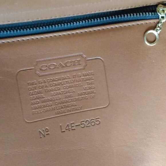 Vintage Coach Lexington Brief Messenger - Picture 14 of 16